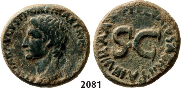 05.05.2013, Auction 2/2081. Roman Empire, Augustus, 27 BC – 14 AD, Æ As, Rome, Bronze (10.51g)