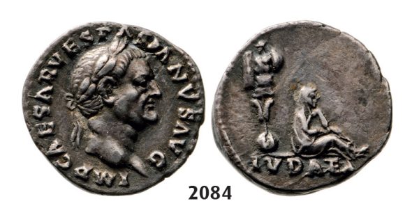 05.05.2013, Auction 2/2084. Roman Empire, Vespasian, 69-­79 AD, Denarius (Struck 69­71 AD) Rome, Silver (2.51g)