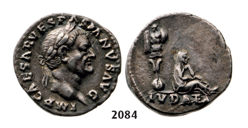 05.05.2013, Auction 2/2084. Roman Empire, Vespasian, 69-­79 AD, Denarius (Struck 69­71 AD) Rome, Silver (2.51g)
