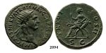 05.05.2013, Auction 2/2094. Roman Empire, Trajan, 103-­111 AD, Æ Dupondius (Struck 99-­100 AD) Rome, Bronze (13.48g)
