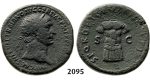 05.05.2013, Auction 2/2095. Roman Empire, Trajan, 103-111 AD, Æ Dupondius, Rome, Bronze (13.34g)