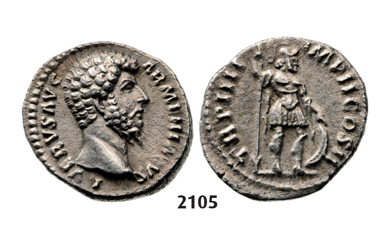 05.05.2013, Auction 2/2105. Roman Empire, Lucius Verus, 161­-169 AD, Denarius (Struck 165 AD) Rome, Silver (2.73g)