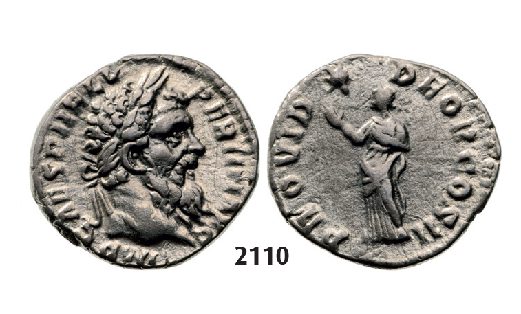 05.05.2013, Auction 2/2110. Roman Empire, Pertinax, 193 AD, Denarius (Struck 193 AD) Rome, Silver (2.89g)
