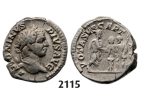 05.05.2013, Auction 2/ 2115. Roman Empire, Caracalla, 198­-217 AD, Denarius (Struck 207 AD) Rome, Silver (3.64g)