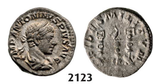 05.05.2013, Auction 2/2123. Roman Empire, Elagabal, 218-­222 AD, Denarius (Struck 222 AD) Rome, Silver (3.65g)