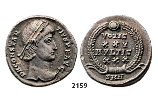 05.05.2013, Auction 2/2159. Roman Empire, Constantine II as Caesar, 337-­361 AD, Siliqua (Struck 340­-351 AD) Nicomedia, Silver (3.46g)