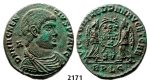 05.05.2013, Auction 2/2171. Roman Empire, Magnentius, 350-­353 AD, Æ Centenionalis, Lugdunum, Bronze (5.09g)