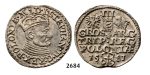 05.05.2013, Auction 2/2684. Poland, Stefan Bathory, 1575­-1586, 3 Groschen (Trojak)1581, Olkusz, Silver