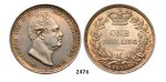 2476. Great Britain, William IV, 1830­-1837, Shilling 1834, London, Silver