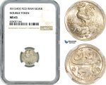 AL333, Russia, Nicholas II, 10 Kopeks 1915 BC, St. Petersburg Mint, Silver, NGC MS63