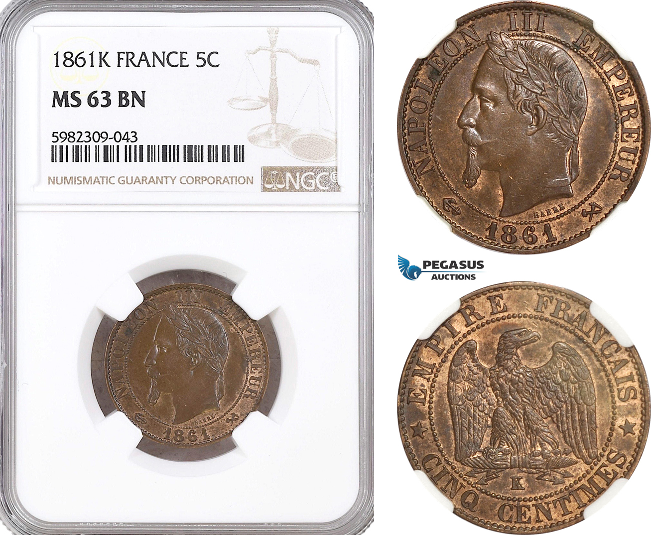 AL344, Egypt, Ottoman Empire, Abdul Hamid II, 20 Qirsh AH1293//22 W, Berlin Mint, Silver, NGC AU58