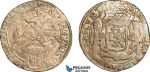 A10-355X, Netherlands, Gelderland, Ducaton (Silver Rider) 1670, Silver, (32.60g), Dav-4923, Old cabinet toning, EF