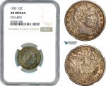 AI380, United States, Barber Quarter (25C.) 1903, Philadelphia Mint, Silver, NGC AU Det.