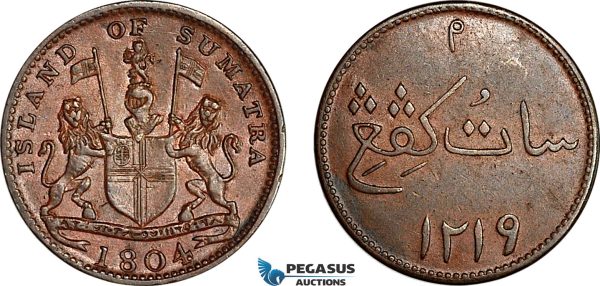AI651, Netherlands East Indies, Singapore, Sumatra, 1 Keping AH1219 / 1804, EF