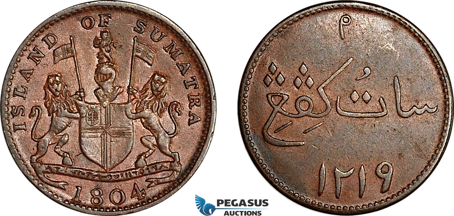 AI651, Netherlands East Indies, Singapore, Sumatra, 1 Keping AH1219 / 1804, EF