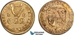 AJ179, Ireland & Portugal, George II, 1751 Monetary Weight for 1 Moidore (6D 22G), (10.75g), EF