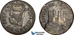 AJ185, Ireland & Spain, Charles II, Monetary weight for 2 Reales (4D), Cf. 2574, (6.19g), VF