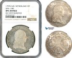 AK316, Austrian Netherlands, Franz II, Kronentaler 1797 B, Kremnitz Mint, Dav-1180, Silver, NGC UNC Details