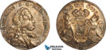 AL008, Sweden, Frederick I, 1 Riksdaler 1741 HM, Stockholm Mint, Silver (29.67g) Altered surface, Toned VF-XF