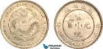 AL286, China, Kwangtung, 20 Cents ND (1890-1908), Kwangtung Mint, Silver, L&M-135, UNC