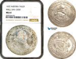 AL618, Austria, Leopold V, Taler 1622, Hall Mint, Dav-3330, Silver, NGC MS61