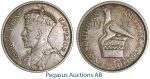 A48, Southern Rhodesia (Zimbabwe) George V, Shilling 1932, Few Straches!