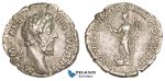 AA754, Roman Empire, Commodus (177-192 AD) AR Denarius (2.48g) Rome, 188-89 AD, Fortuna