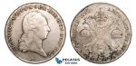 AA798, Austrian Netherlands, Franz II, Kronentaler 1797 B, Kremnitz, Silver (29.00g) F-VF
