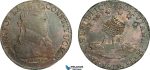 AB074, Bolivia, 8 Soles 1833 PTS LM, Potosi, Silver, Toned aUNC (Faint Hairlines)