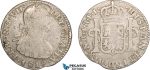 AB090, Colombia, Ferdinand VII, 1 Real 1819-NR FJ, Nuevo Reino, Silver, aVF