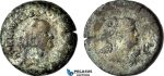 AB596, Roman Provincial, Egypt, Alexandria. Vespasian (69-79 AD) Æ Drachm RY 3 (70/71 AD) (20.47g)Nike, Fine