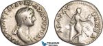 AB985, Roman Empire, Julia Titi, daughter of Titus (AD 79-89) AR Denarius (2.89g) Rome, AD 80-81, Venus, Rare!