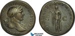 AB989, Roman Empire, Trajan (AD 98-117) Æ Sestertius (27.90g) Rome, AD 109-110., Spes