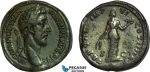 AC006, Roman Empire, Commodus (AD 177-192) Æ Sestertius (28.17g) Rome, AD 183, Fides