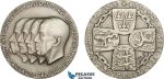 AC186, Sweden, Finland, Norway & Denmark, Silver Medal 1939 (Ø44.5mm, 43.7g) Stockholm