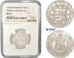 AC445, Transylvania, Gabriel Bethlen, Breit Groschen 1625 N-B, Nagybanya, Silver, NGC MS63