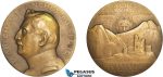 AD095, France, Bronze WW1 Medal 1918 (Ø68mm, 151g) by Roger – Bloche, Balkan Front, Marshal Franchet d’Esperey