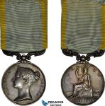 AD098, Great Britain, Victoria, Silver Medal 1854 – 1855 (36mm, 36.8g) by Wyon, Baltic Campaign