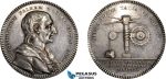 AD102, Sweden, Silver Medal 1749 (Ø32mm, 11.1g) by Fehrman, Christopher Polhem, Engineer, Rare!