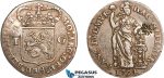 AD289, Netherlands East Indies, Madura Island, Sultan Paku Nata Ningrat, Gulden ND (1811-54) countermarked Madura Star on Holland Gulden 1794, Silver, VF-XF, c/s Normal