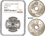 AE296, British West Africa, Edward VIII, Penny 1936 KN, Kings Norton, NGC MS65