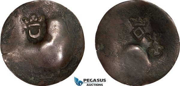 AE368, Malta, Emmanuel Pinto, 2 Tari ND, Countermarked