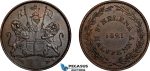 AE765, Saint Helena, Half Penny Token 1821, AU