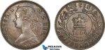 AF222, Canada, Newfoundland, Victoria, 1 Cent 1894, XF