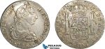 AF239, Peru, Charles III, 8 Reales 1783 LIMAE MI, Lima, Silver, Toned VF+