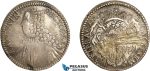AF531, Ragusa, Tallero 1771 DM, Silver, Adjustment marks, Toned VF-XF