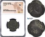 AG564, Roman Empire, Julian II. "The Apostate" (360-363 AD) AE1, BL Maiorina, Sirmium, NGC AU