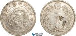 AG660, Japan, Meiji, Yen Yr. 29 (1896) Silver, Chop Marked, Silver, AU