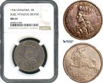 AH417, Lithuania, 10 Litu 1936, Duke Vytautas, Silver, NGC MS62