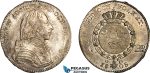 AI654, Sweden, Gustav IV Adolf, 1/6 Riksdaler 1805 O L, Stockholm Mint, Silver , Dark toning! EF